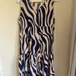 Kjole Zenna str. S-XL viskose