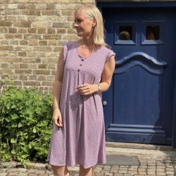 Strandkjole med lille flse rme str m-xxl