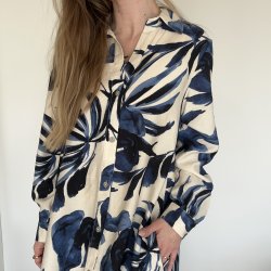Kjole Vilma med print 