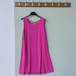 Strandkjole dot viskose