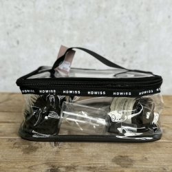 Toilettaske transparent hndbagage