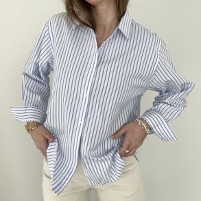 Skjorte Olivia i strib str. S-XL