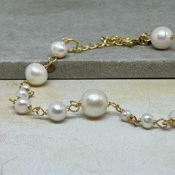 Armbnd GHITA forgyldt slv