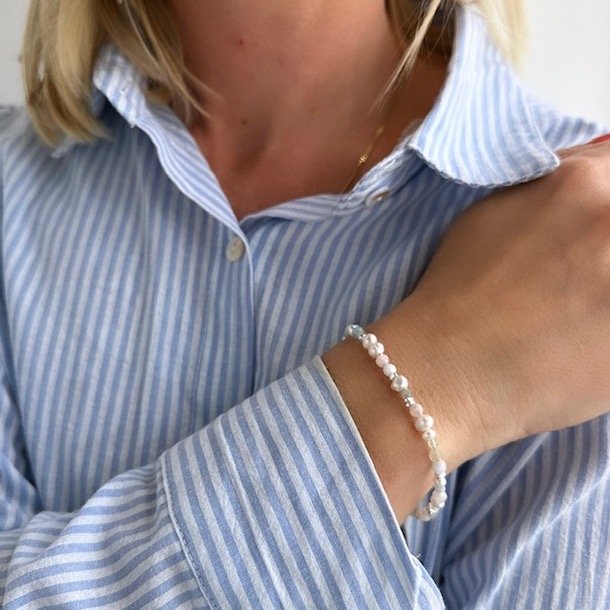 Armbnd SEA BREEZE Sterling Slv