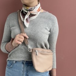 Bltetaske Bolette skind slv