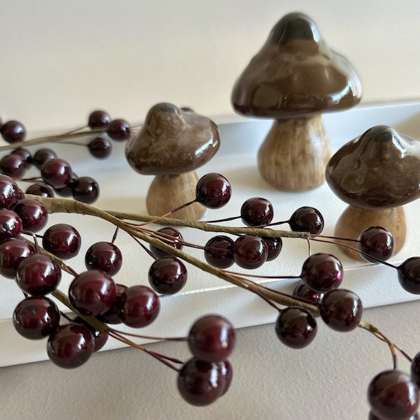 Gren med rde br H61cm