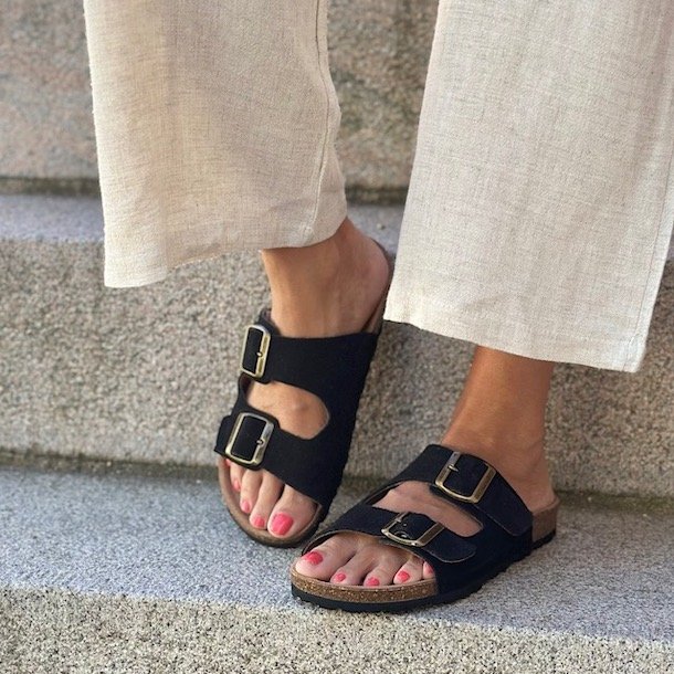 Skvulp Biosandal sort