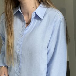 Skjorte Hailey i bl� Str. S-XL