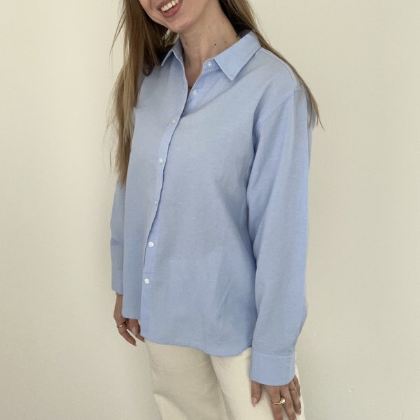 Skjorte Hailey i bl� Str. S-XL