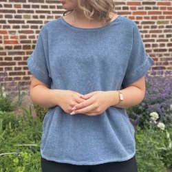 Bluse BEA bomuld str. L-XL