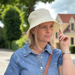 Sommer bllehat hklet natur materiale