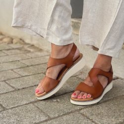 Sandal zoe whiskey skind str. 36-42