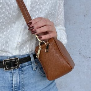 Crossbody sofia skind guld