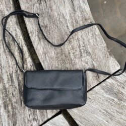 Taske nr 36 med klap skind