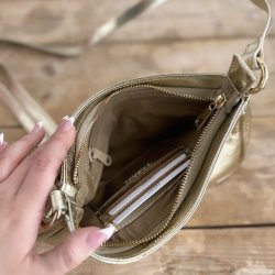 Emilia lille Crossbody skind