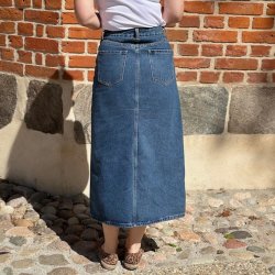 Denim nederdel JUDY bomuld str. 34-42