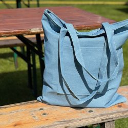 Denim net med lynl�s