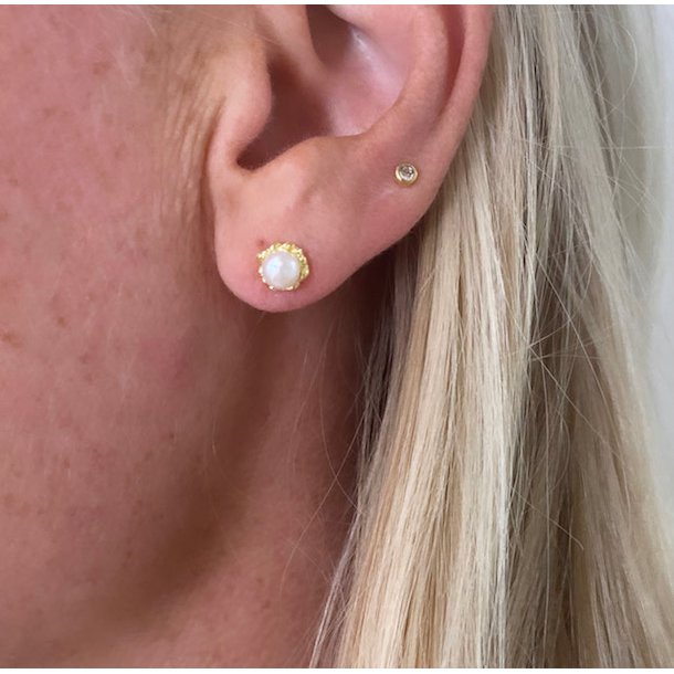 restikker PEARL Forgyldt slv