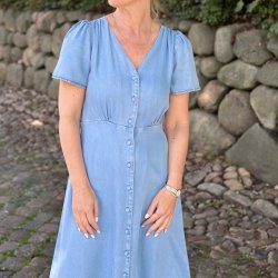 Denim kjole ROME 100% lyocell str. 34-42 