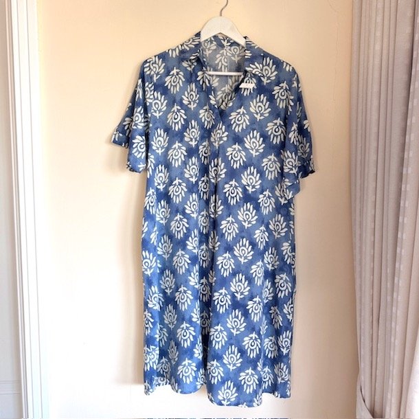 Kjole ZENNA SUN viskose str. S-XL