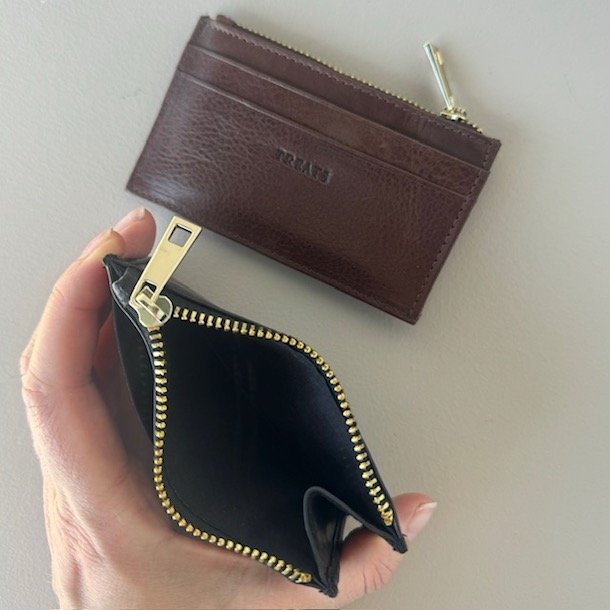 Silja kortholder skind