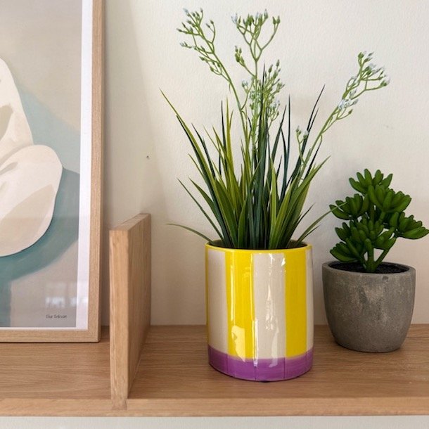 Plante m/blomster H 30cm