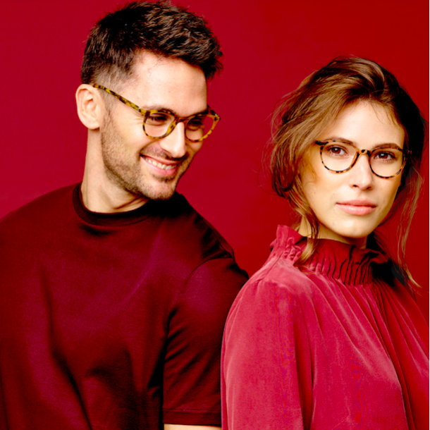 Trento Rose lsebrille +, -