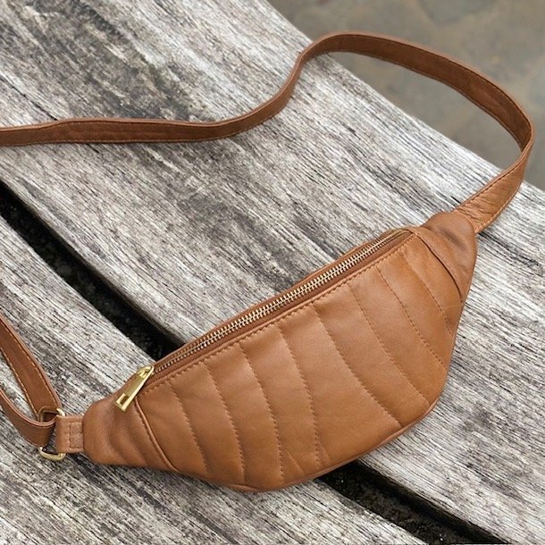  Taske nr 34 bltetaske skind