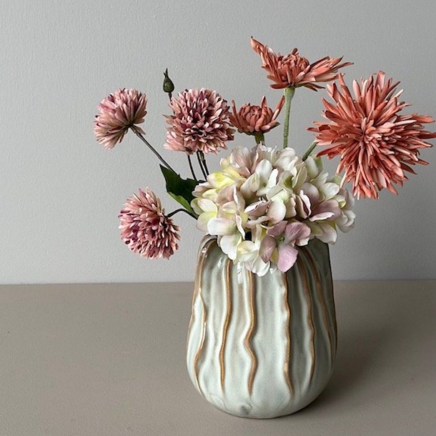 Vase 17cm Keramik 
