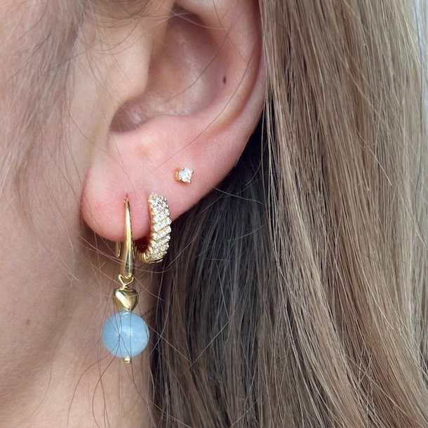 rekroge MORGANITE DREAM forgyldt slv