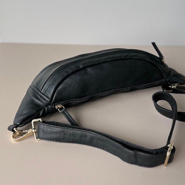 Bltetaske NEW ORIGINAL skind soft sort