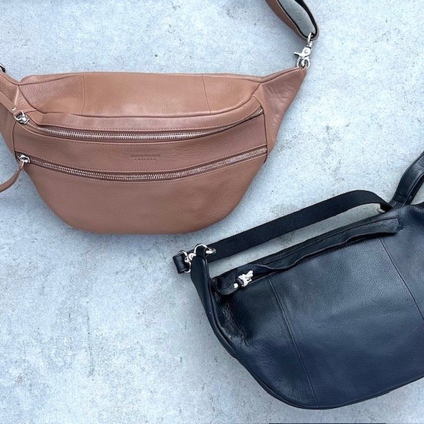 Bltetaske large skind