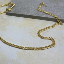 Rombo halskde forgyldt