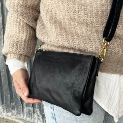 Sia crossbody/Clutch Skind