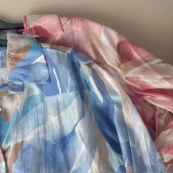 Chiffon skjorte str. L-XXL