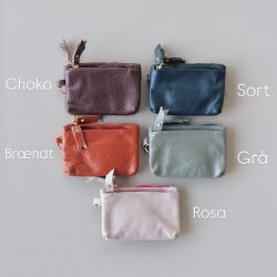 Skind pung med nglering soho skind