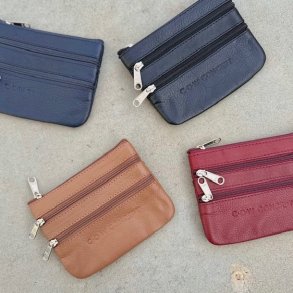 Cow pung med 4 rum skind