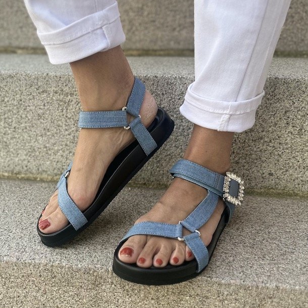 Sandal SIMILI AND DIAMONDS Denim str. 37-41
