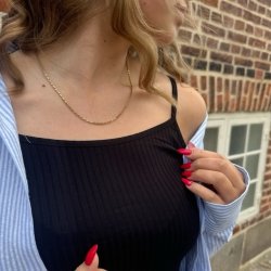 Strop undertrje rib viskose/bomuld str m-xxl