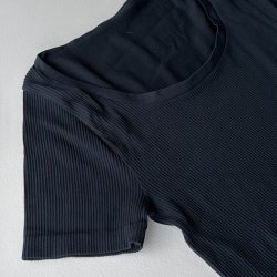 Linea rib T-shirt microfiber S-XL