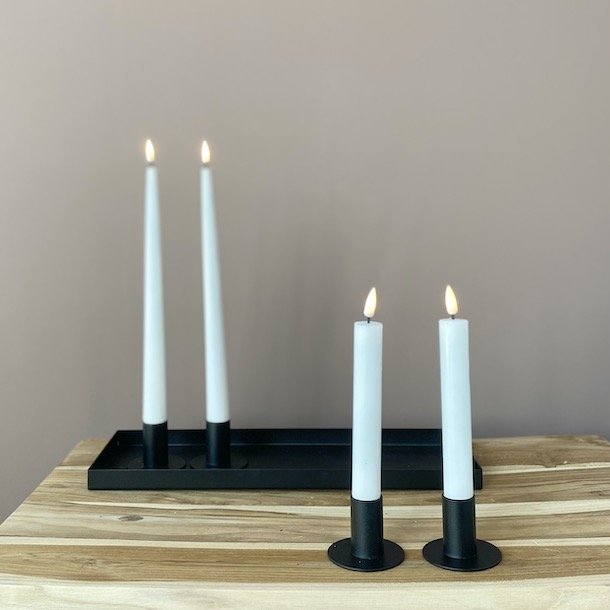 bakke med 4 stager - sort metal