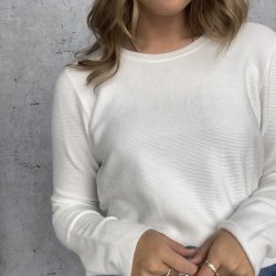 Ribbet Sweater S-XL (cashmere, uls, silke, bambus miks)