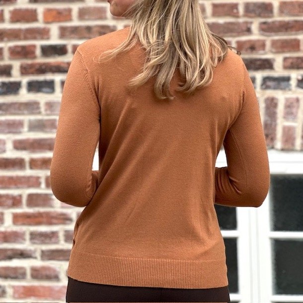 Basic Sweater Med Hj Krave Ser S-L