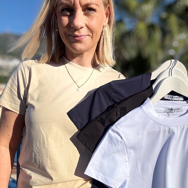 T-shirt unisex bomuld str s-xxl