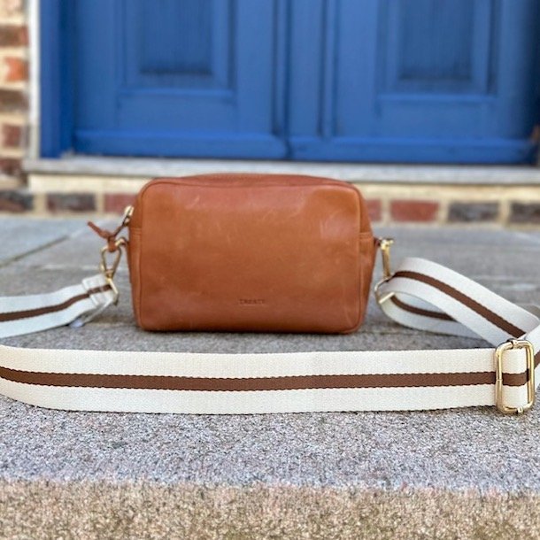 Taskerem simple stripe guld