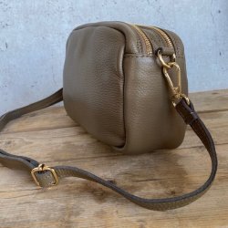 Crossbody sofia skind guld