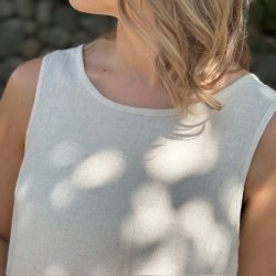 Top Kathie hr/bomuld str. M-XXL