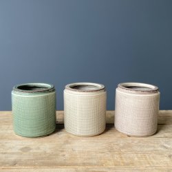 Potteskjuler keramik  12 x 12 cm