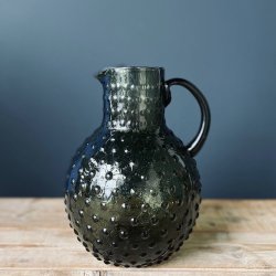 Kande med bobler glas