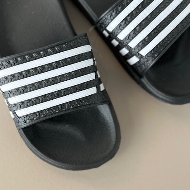 Badesandal stripe dame str 36 - 41